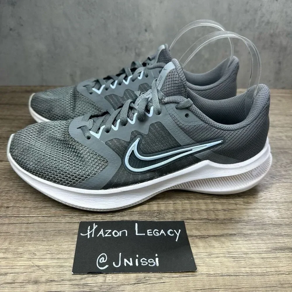 Nike~Women's~Downshifter 11~CW3413-001 Gray‎ Running Shoes~Size 8.5